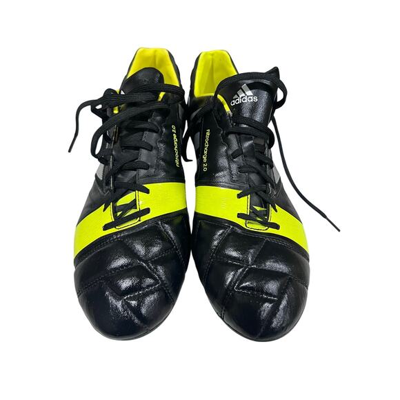 Adidas Nitrocharge 2.0 FG Soccer Cleats Black Yellow Men’s Size 12 Firm Ground - Picture 11 of 13